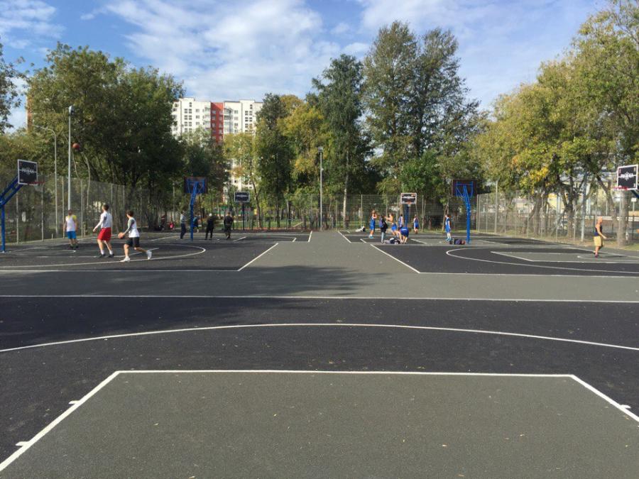 Adidas Central Court баскетбольная площадка