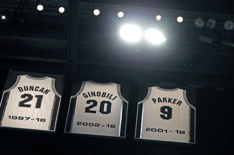 San Antonio Spurs number 1. Jersey Spurs number 1.