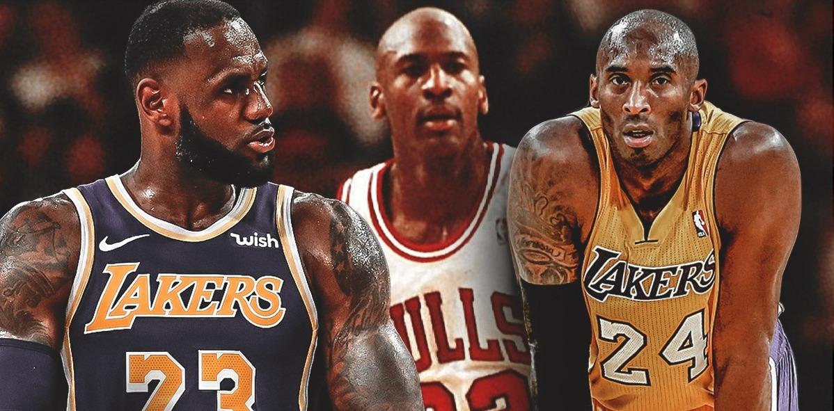 Kobe Bryant Michael Jordan LEBRON