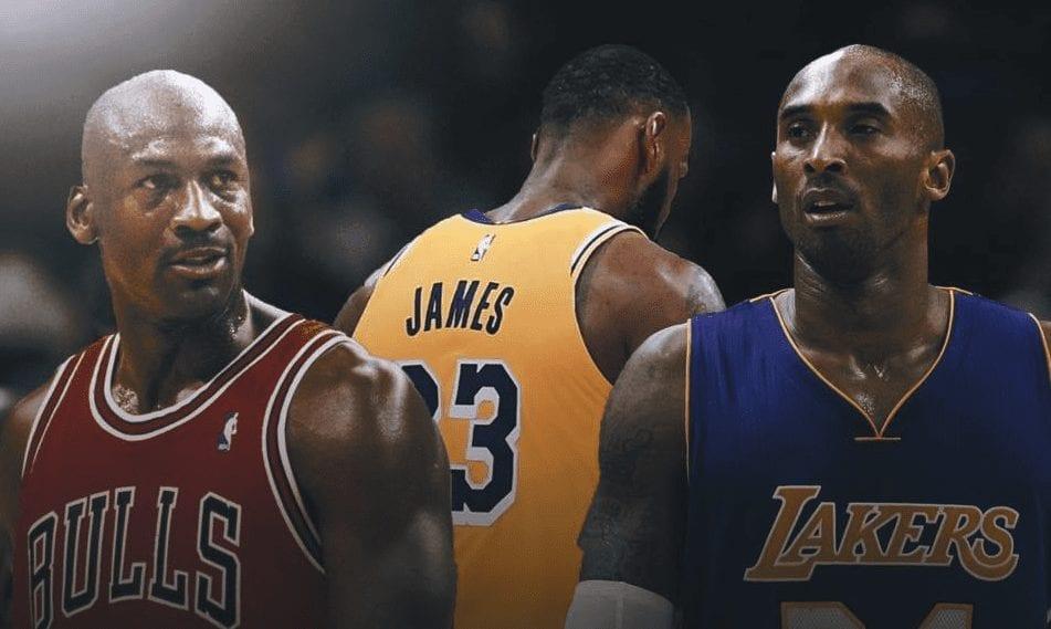 Kobe Bryant Michael Jordan LEBRON