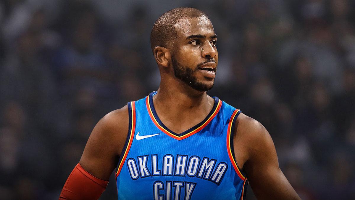 Chris Paul looks