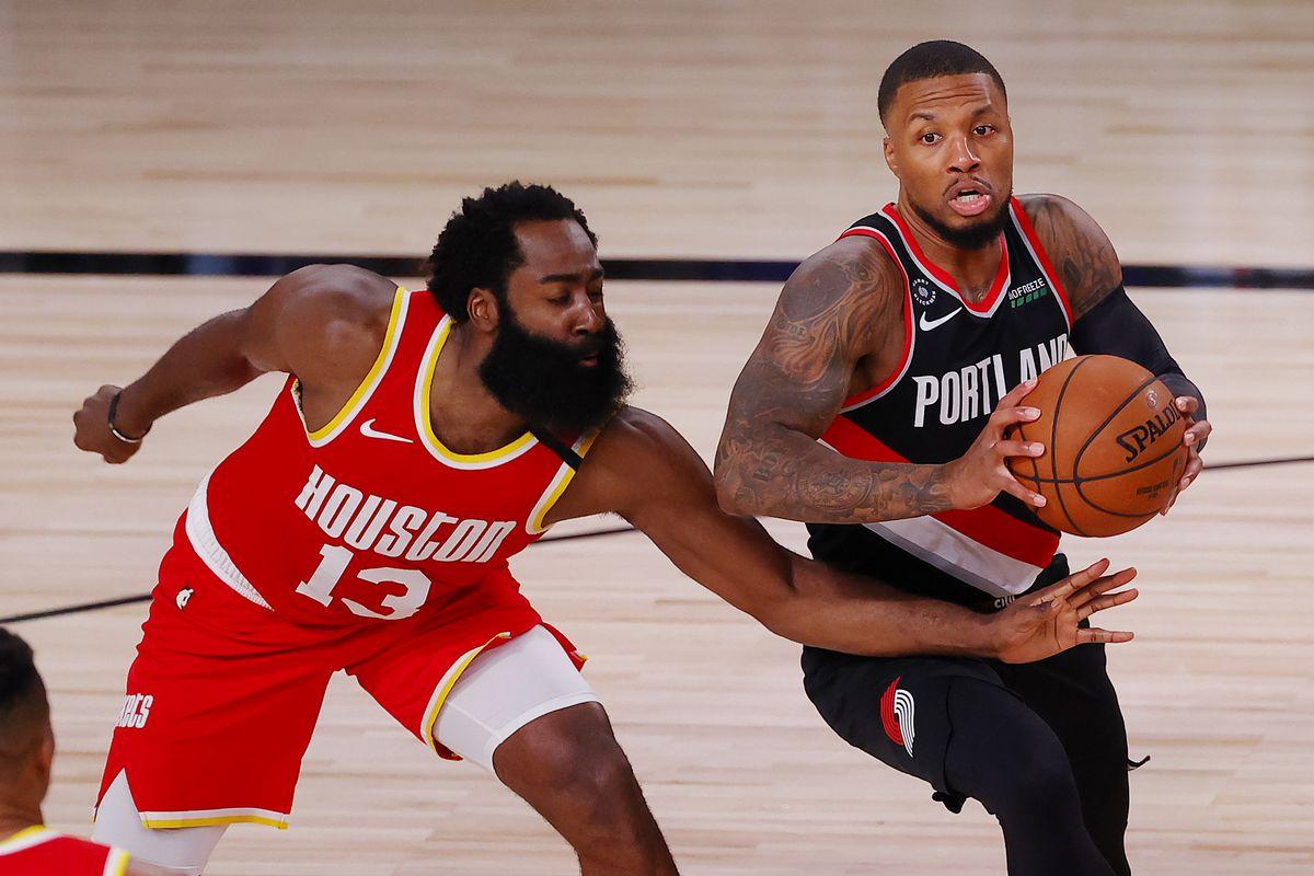 James Harden and Lillard