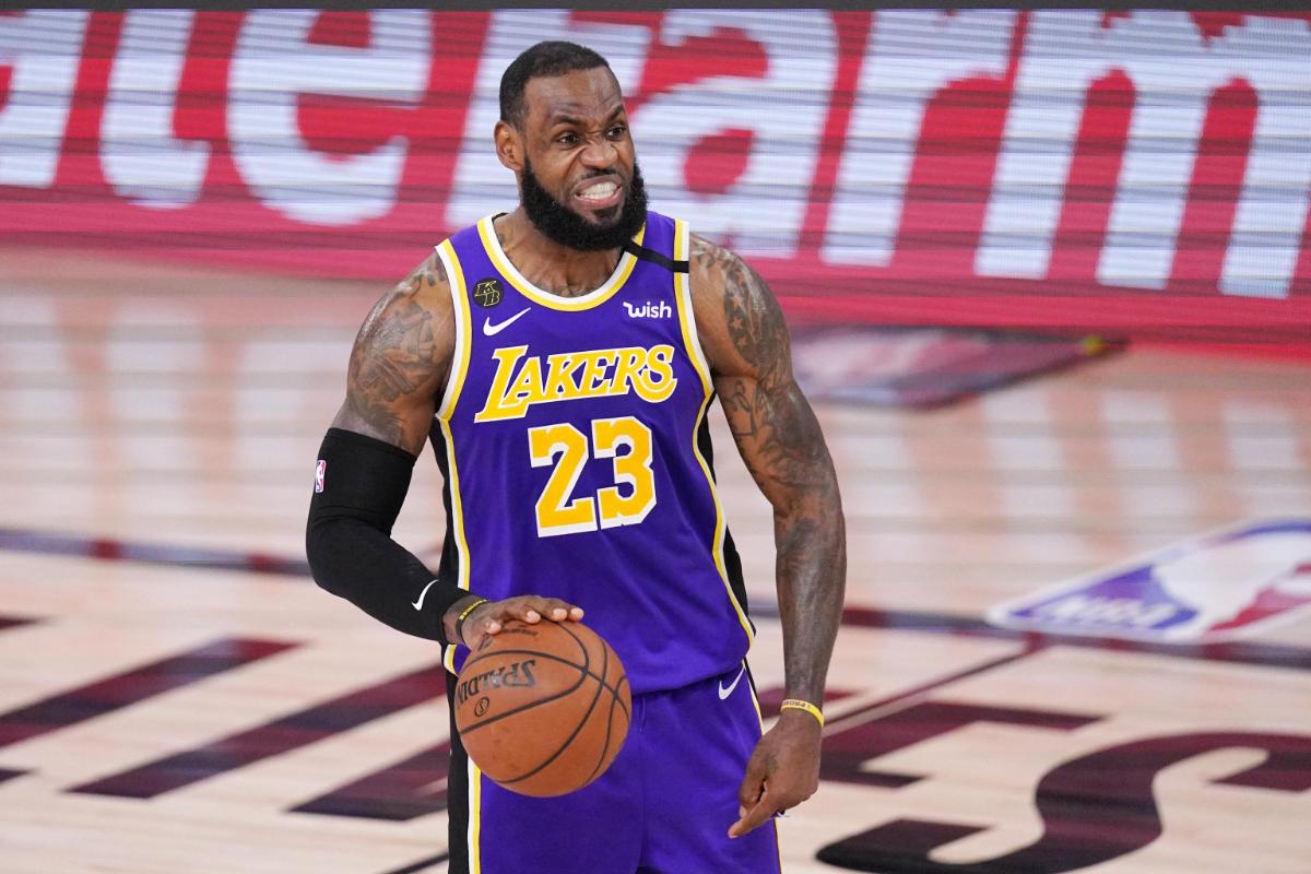 LEBRON James Lakers 2020