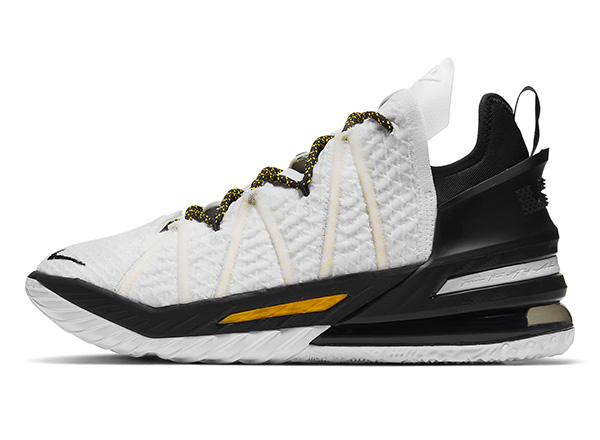 lebron 18 black gold