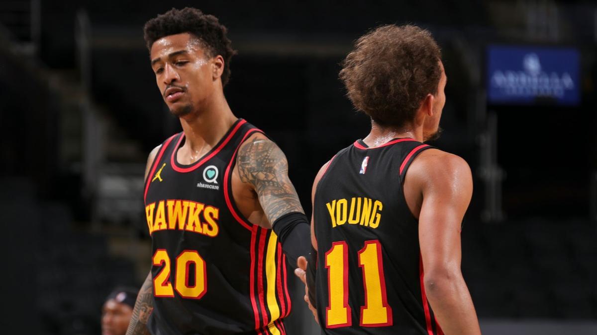 Players provides. Джон Коллинз баскетболист. Игроки Атланты НБА. Тони Ресслер НБА. Atlanta Hawks trae young Jersey Yellow.