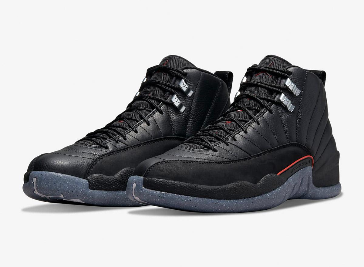 air jordan 12 all black