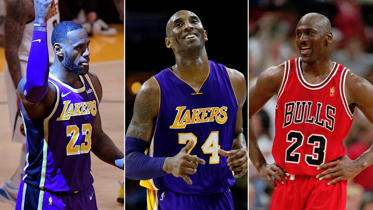 Kobe Bryant Michael Jordan LEBRON