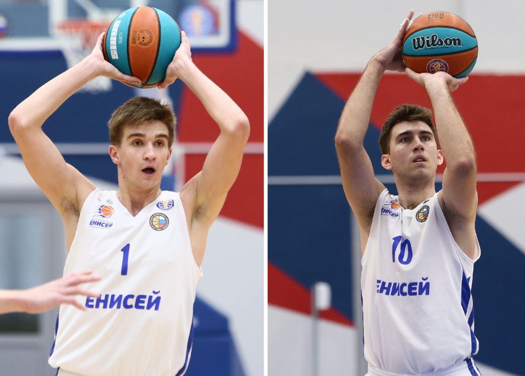 Форварды «Енисея-2» Дмитрий Сонько и Дмитрий Иванов набрали 71 очко на двоих - это новый рекорд молодежной Лиги ВТБ