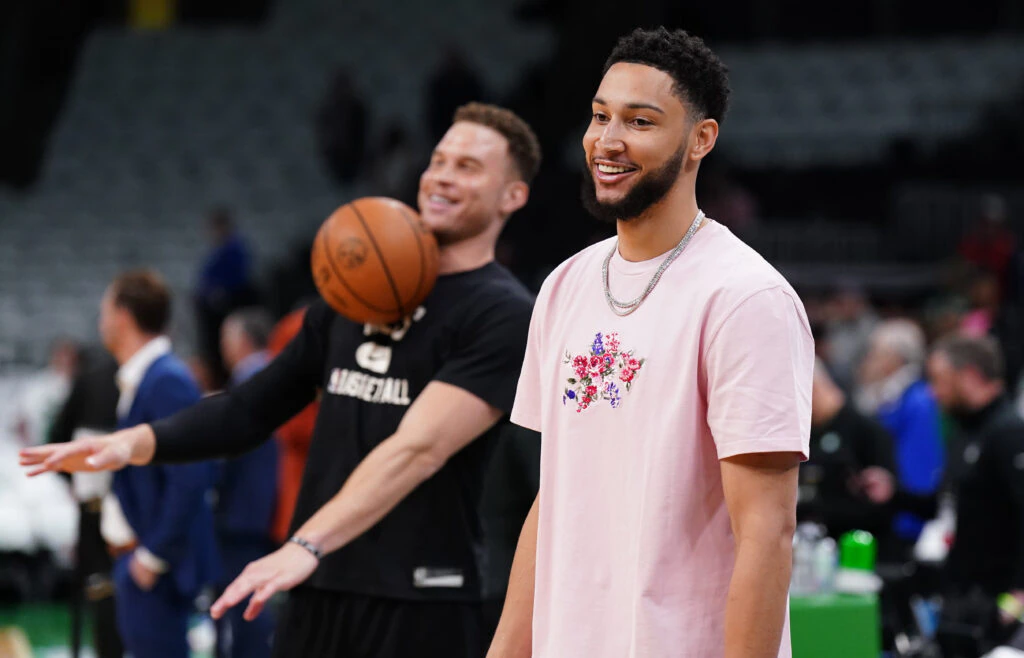 NBA рыбалка Simmons