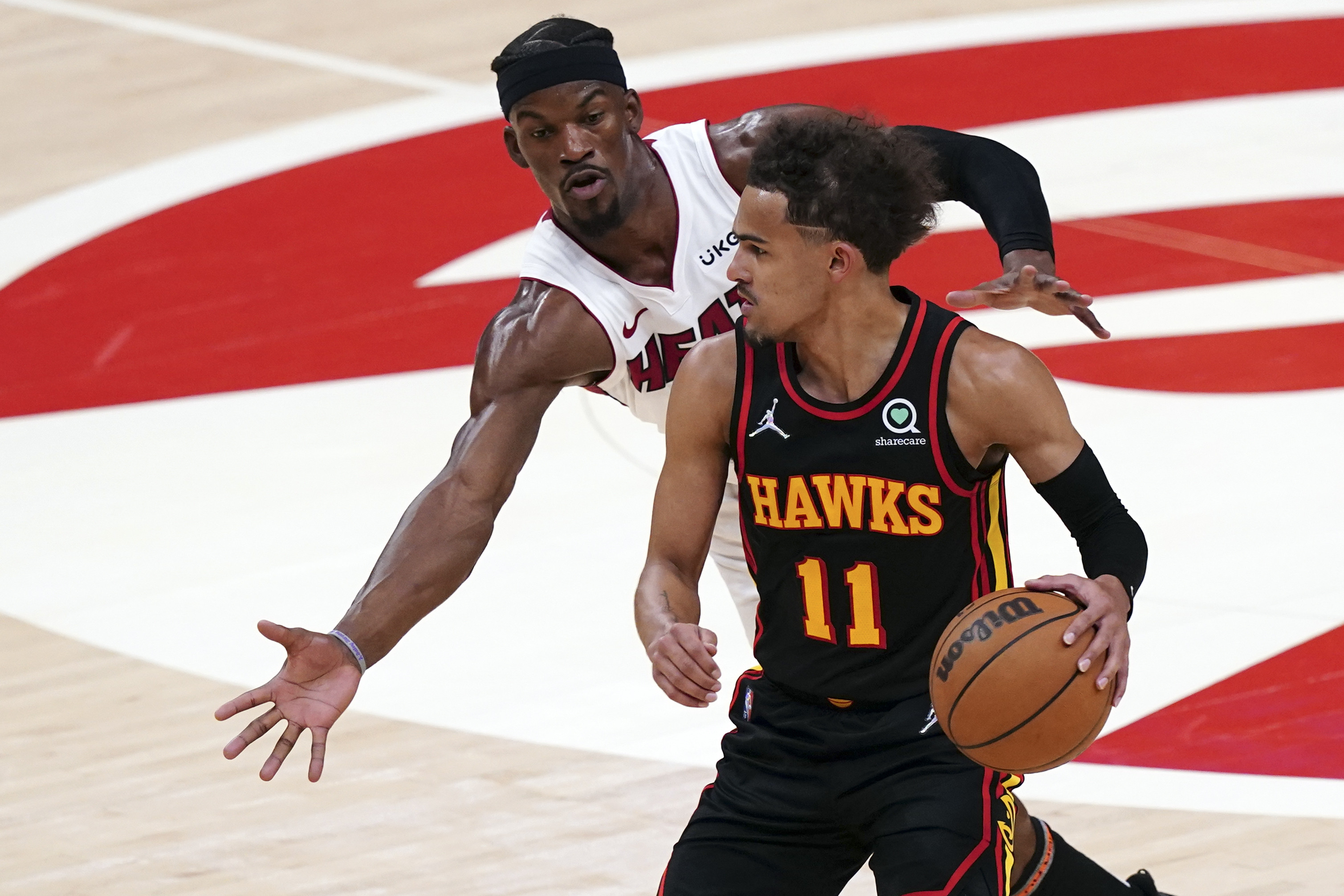 Время нба. Atlanta Hawks trae young.