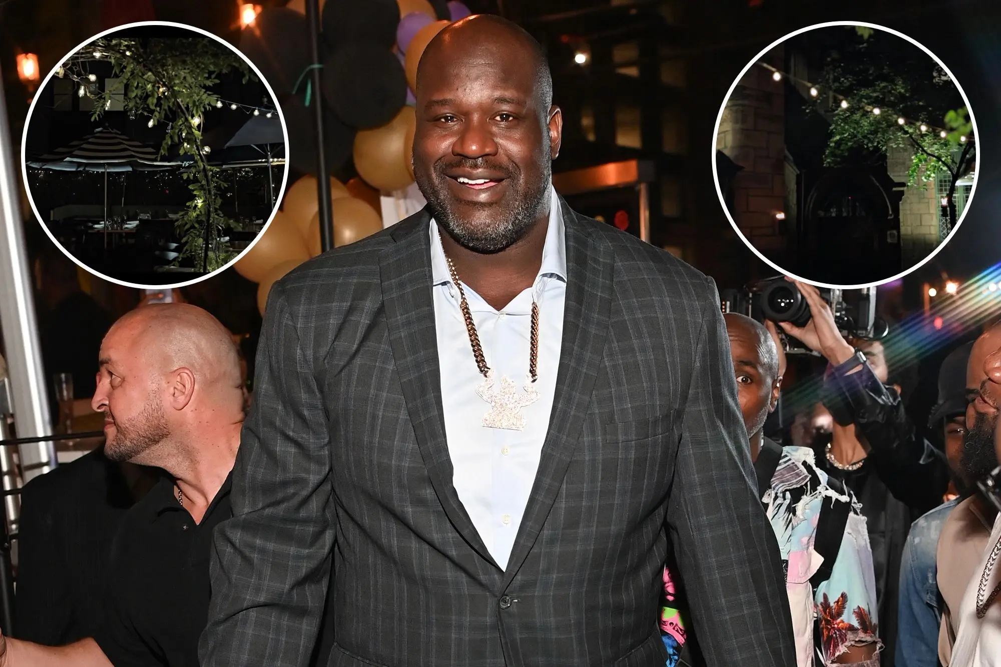 Shaquille o'Neal ломает корзину