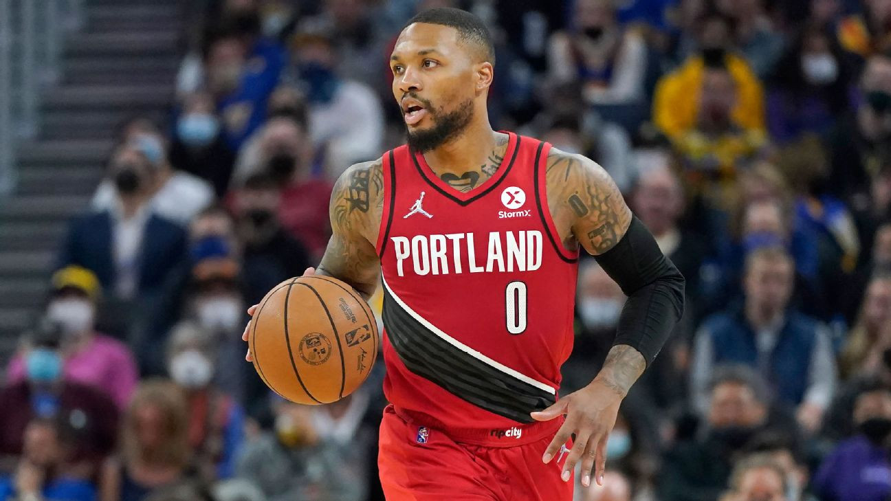 Damian Lillard Portland Trail Blazers