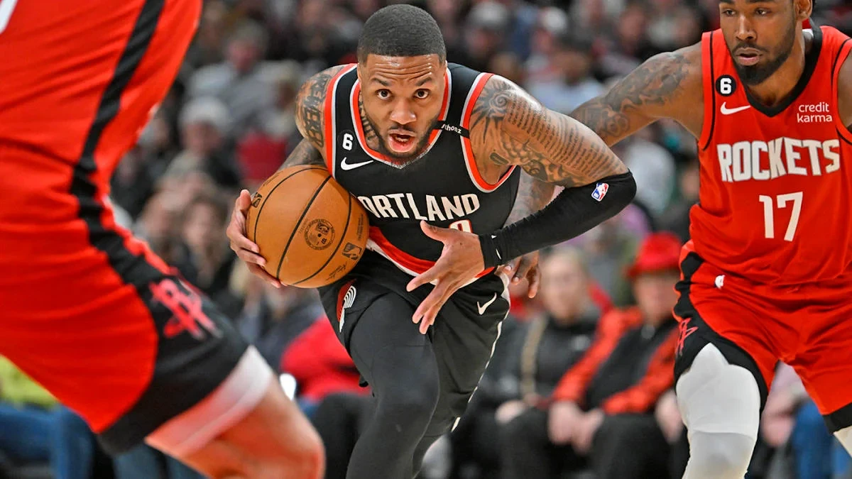 Damian Lillard размах рук