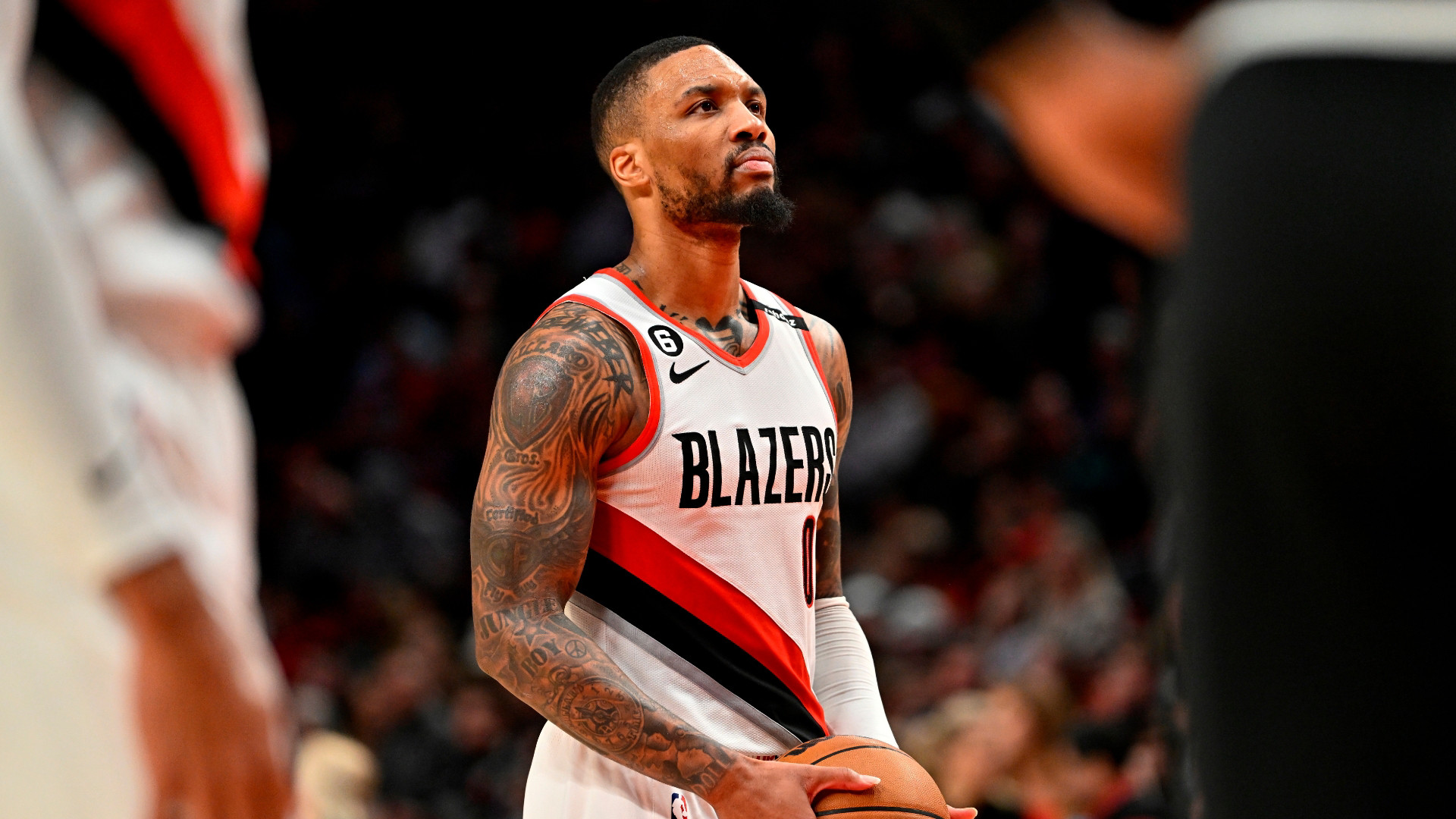 Damian Lillard размах рук