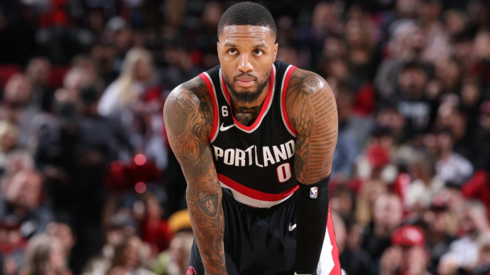 Damian Lillard размах рук