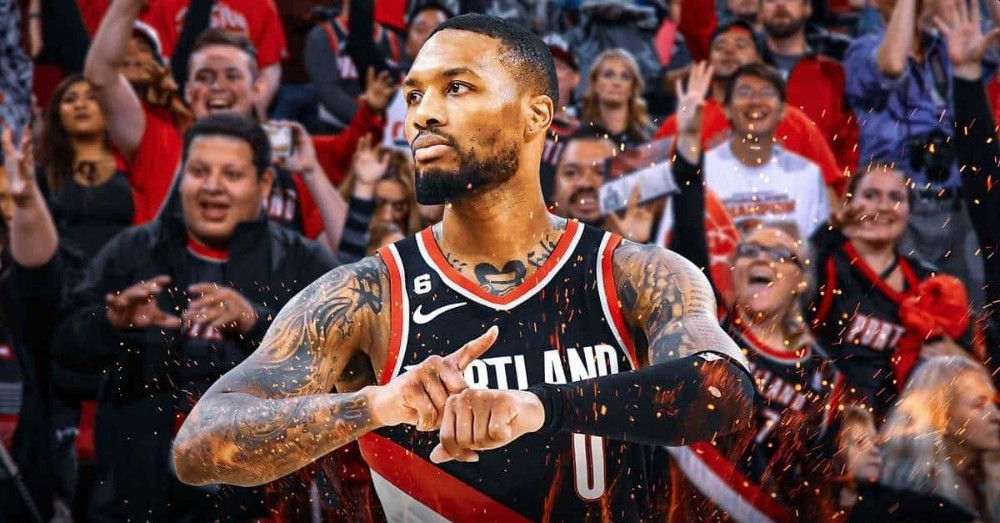 Damian Lillard размах рук