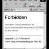 403 Forbidden